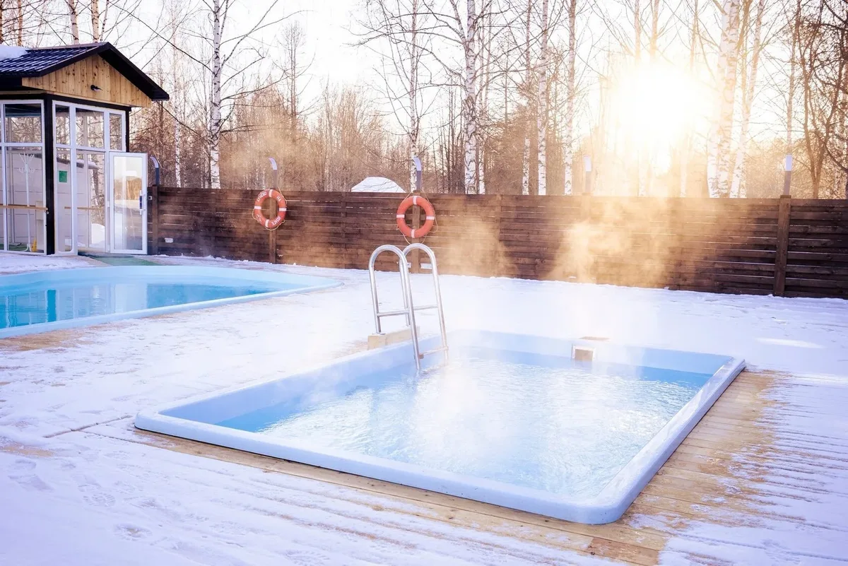 Композитный бассейн Laguna 4 — установка в Уссурийске