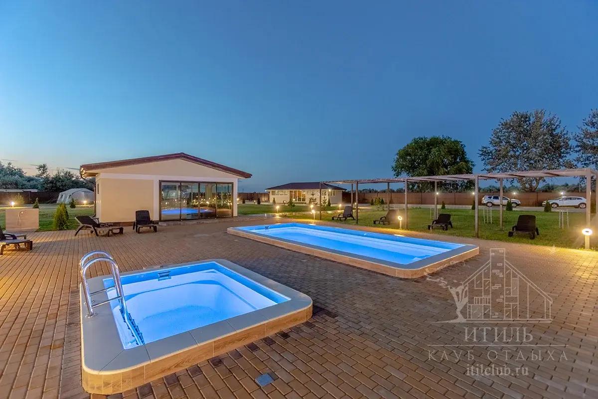 Композитная купель Laguna 3 — установка в Уссурийске